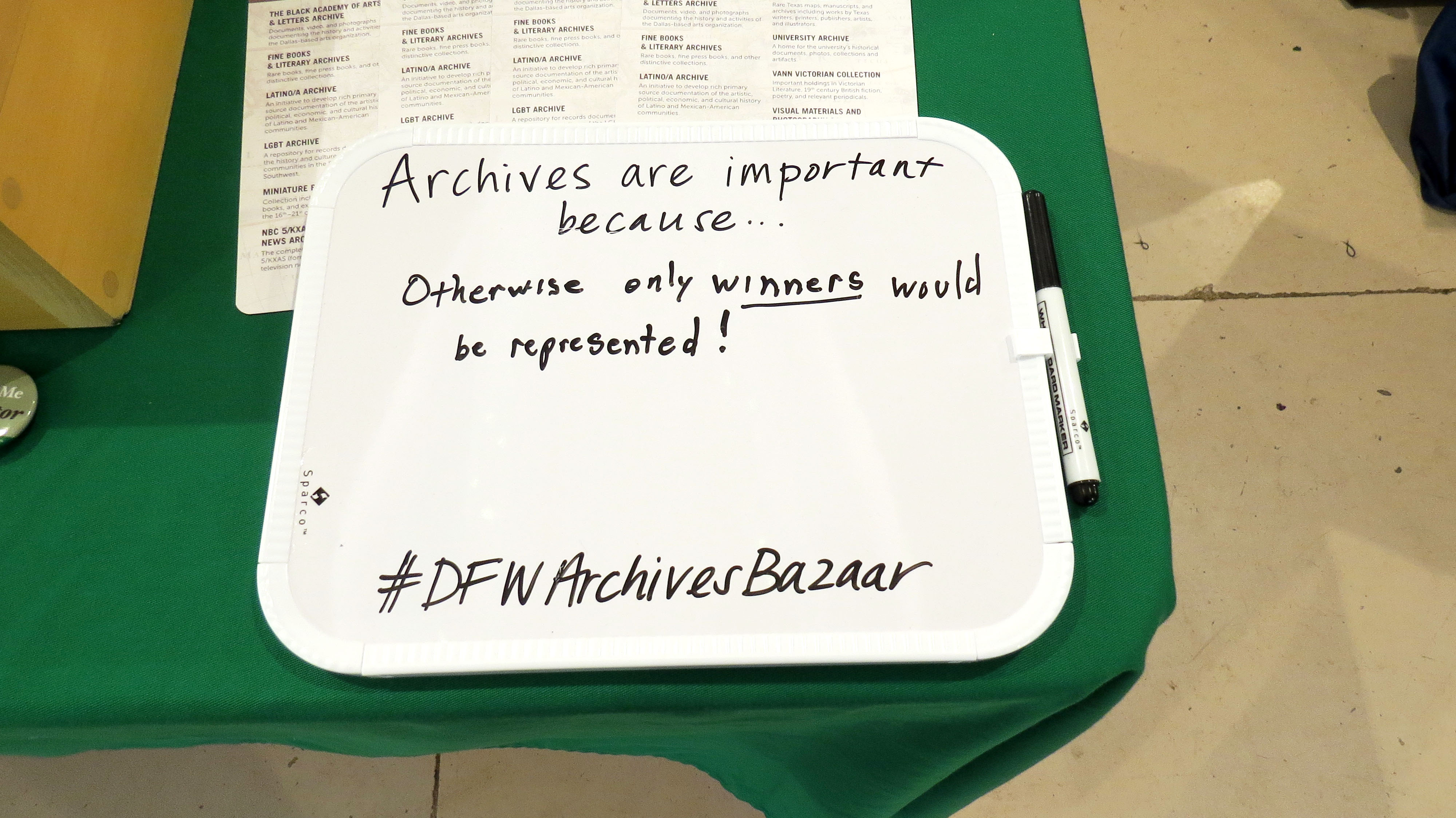 What Is Happening at This Year’s DFW Archives Bazaar